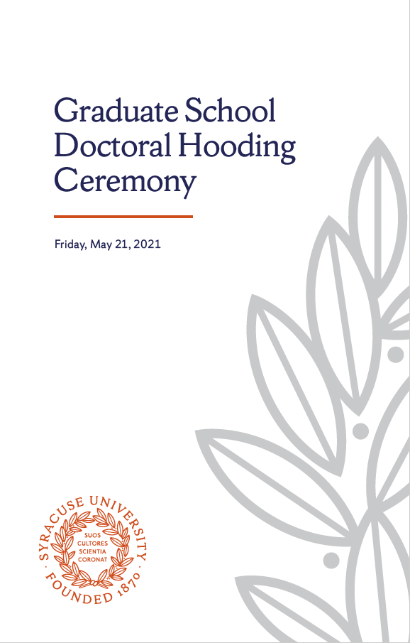 Program cover